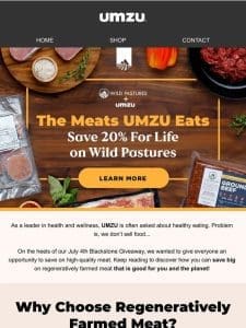 The Meats UMZU Eats