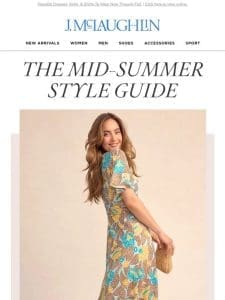 The Mid-Summer Style Guide ☀️