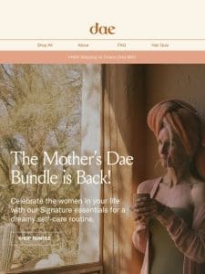 The Mother’s Dae Bundle is back ?