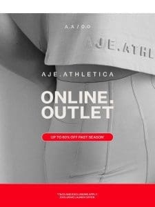 The Outlet’s Now Open | Up To 60% Off Past Season