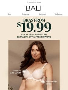 The Perfect Weekday Bra