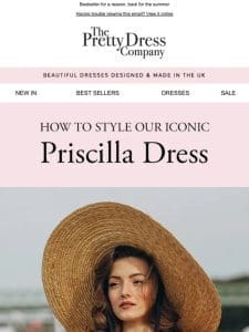 The Priscilla Gingham Midi Dress