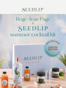 The Regé-Jean Page x Seedlip Summer Cocktail Kit is Here​