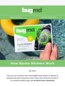 The Secret to Squito Stickers ?