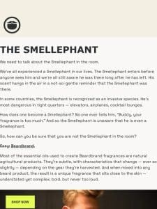 The Smellephant in the room