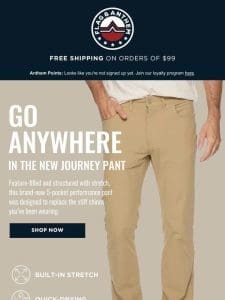 The Stretch 5-Pocket Pant Every Guy Needs