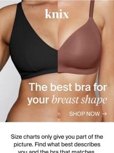 ?The best bra for your breast shape