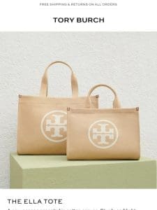 The iconic tote in canvas