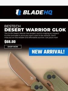 The latest knife in the Desert Warrior lineup is here!