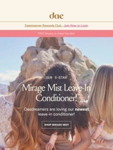 The reviews are HERE for new Mirage Mist Leave-In Conditioner! ?