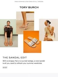 The sandal edit