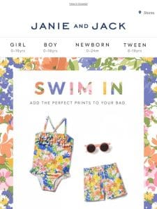 The water’s fine: 25% off swim styles