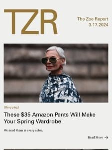 These $35 Amazon Pants Will Make Your Spring Wardrobe