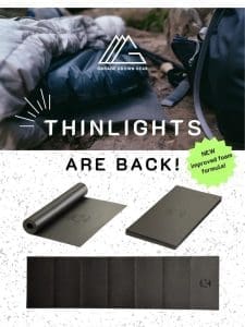 Thinlights are BACK and BETTER than ever!