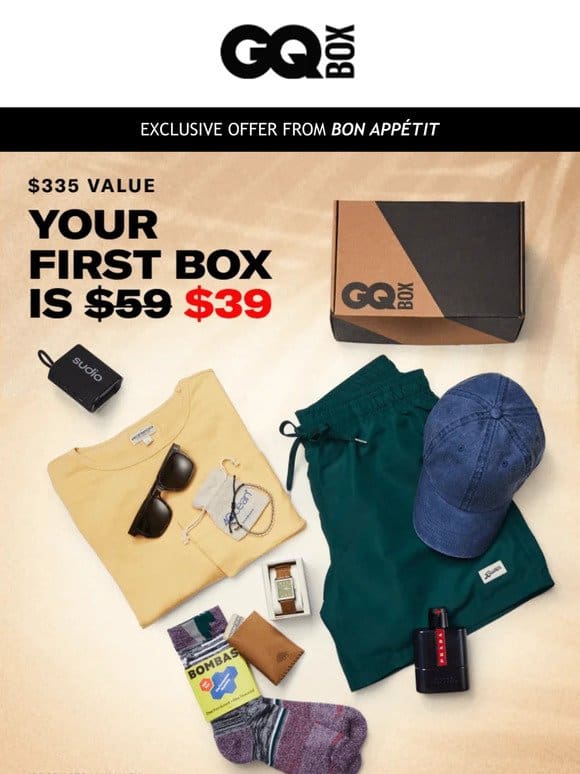 This $39 GQ Box is Worth $318