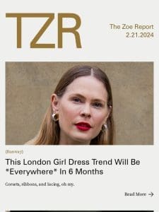 This London Girl Dress Trend Will Be *Everywhere* In 6 Months