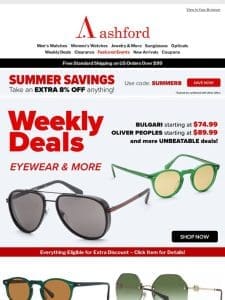 This Week’s Best Eyewear Deals Are Here!