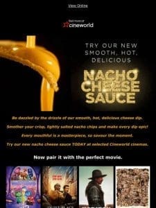 This is nacho average cheese sauce