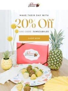 Throw A June Jubilee With 20% off! ?