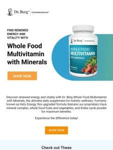 Time to Ditch Your Old Multivitamin for This!