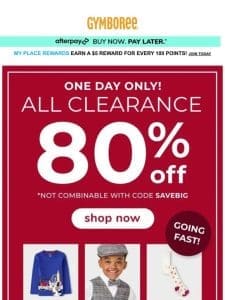 Today Only! 80% OFF All Clearance ?