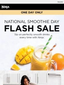 Today only—save on smoothie essentials.