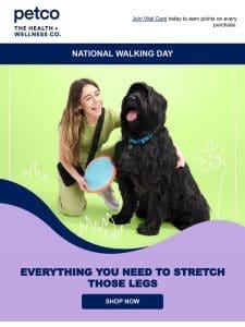 Tomorrow is National Walking Day! ??