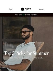 Top 5 Trending Summer Styles