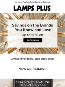 Top Brands On Sale Now