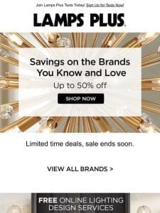 Top Brands On Sale Now