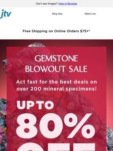 Top Deals on Mineral Specimens ‼️