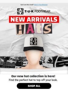 Top Off Your Look with Our New Hats!