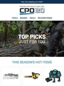 Top Picks Just for You!