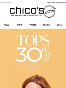 Tops sale on now!