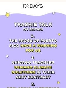 Trashie Talk is here