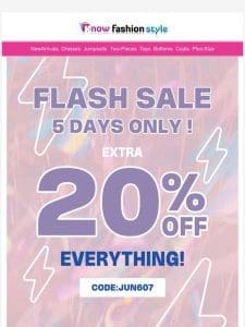 Treat Yourself To extra 20% Off ??