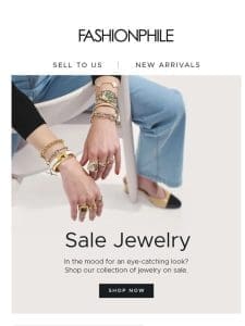 Two Words: Sale Jewelry!