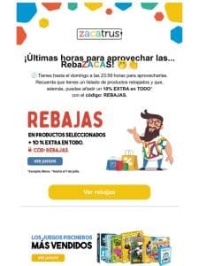 Últimas horas para aprovechar las… RebaZACAS