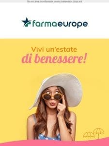 Ultime ore! 5€ di sconto su 55€ di spesa: un’estate di benessere per te!  ️