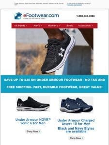 Under Armour Footwear & Backpacks – Prices to sell!