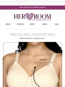 Underwire or Wireless? Discover the Best Bra for You