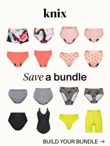 Undie bundle must-haves for your weekend plans!