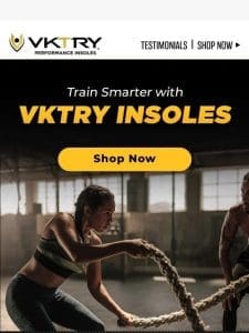 Unlock Your Peak Performance with VKTRY Insoles