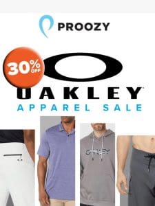 Unmissable Oakley Sale