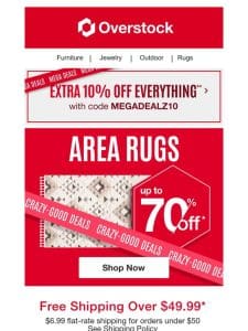 Unroll Insanity: Luxe Rugs at 70% Off – Grab Yours!