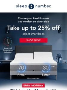 Up To 25% Off Smart Bed Comfort