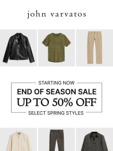 Up To 50% Off Starts Now