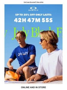 Up to 25% Off For July Black Friday Is Here