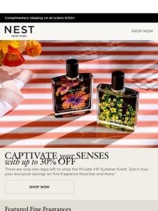 Up to 30% off Fine Fragrance