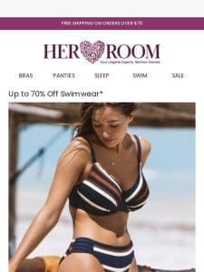 Up to 70% Off Swimwear